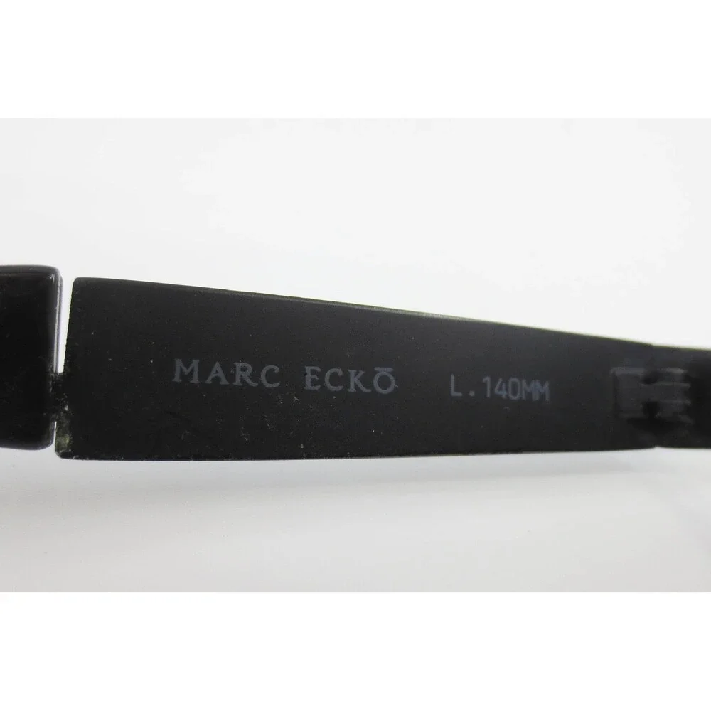 Marc Ecko Underdog Black Rectangular Metal Sunglasses 57-17-140 Mens Eyewear